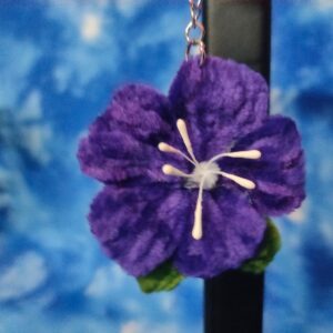 FUZZY WIRED FLOWERS BY WG Crafts