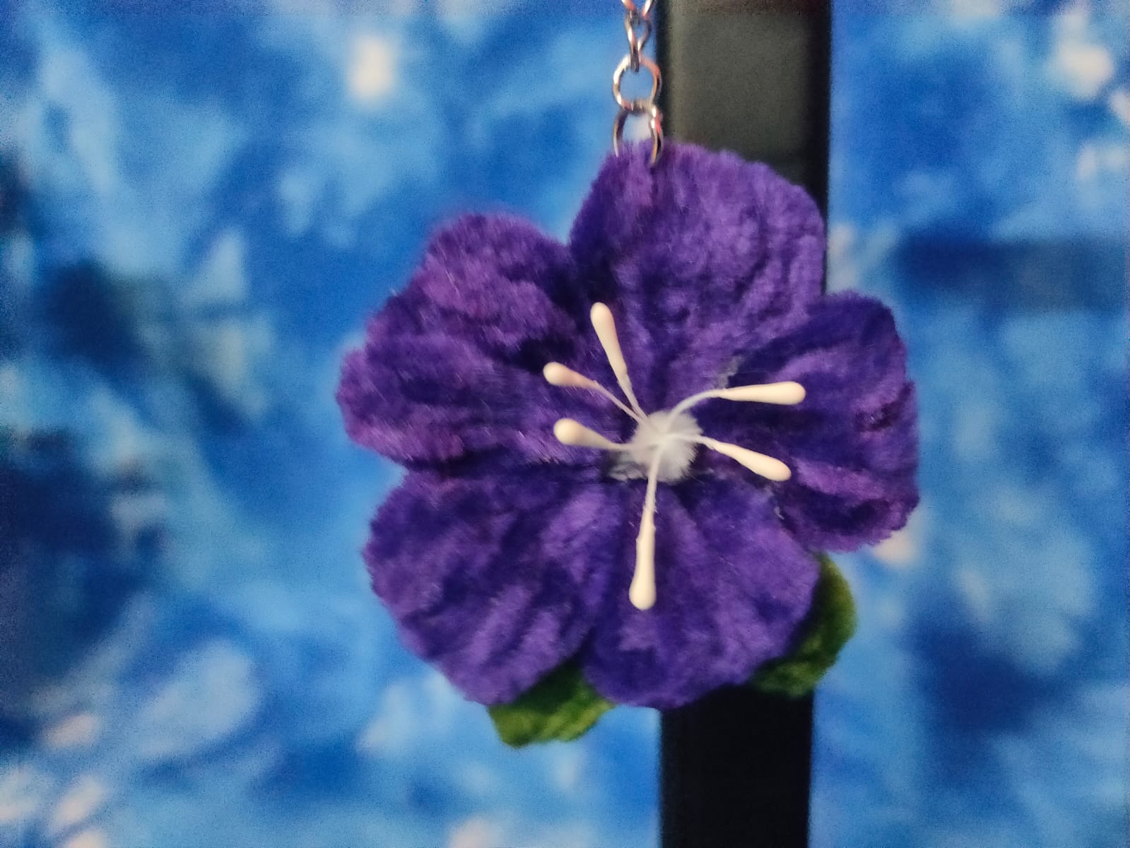 FUZZY WIRED FLOWERS BY WG Crafts